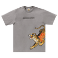 BAPE Tiger And Dragon Tee "Grey"