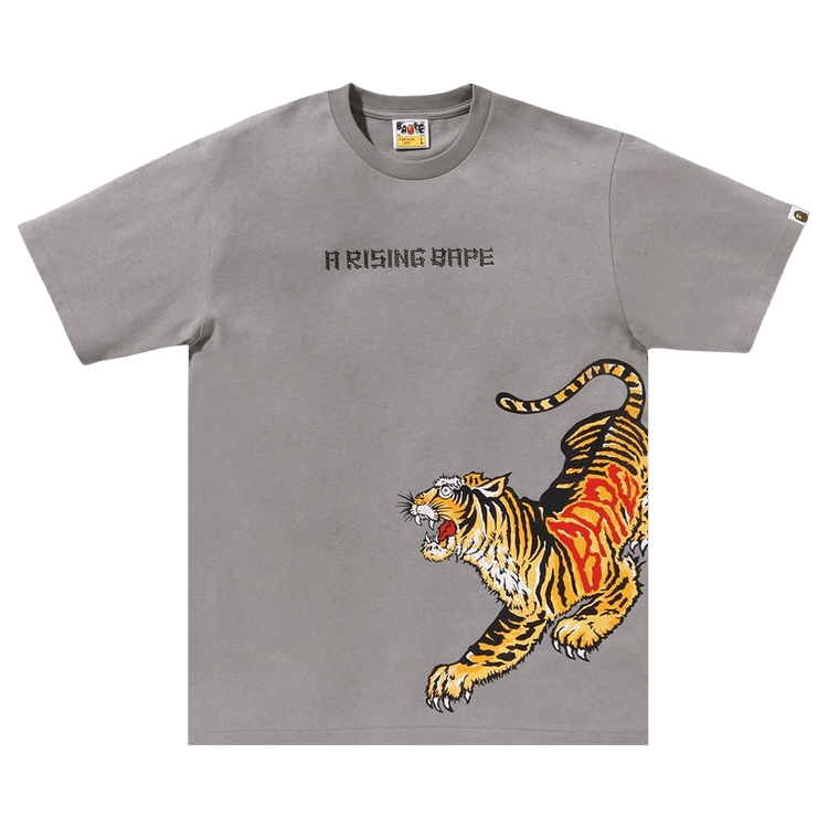 BAPE Tiger And Dragon Tee "Grey"