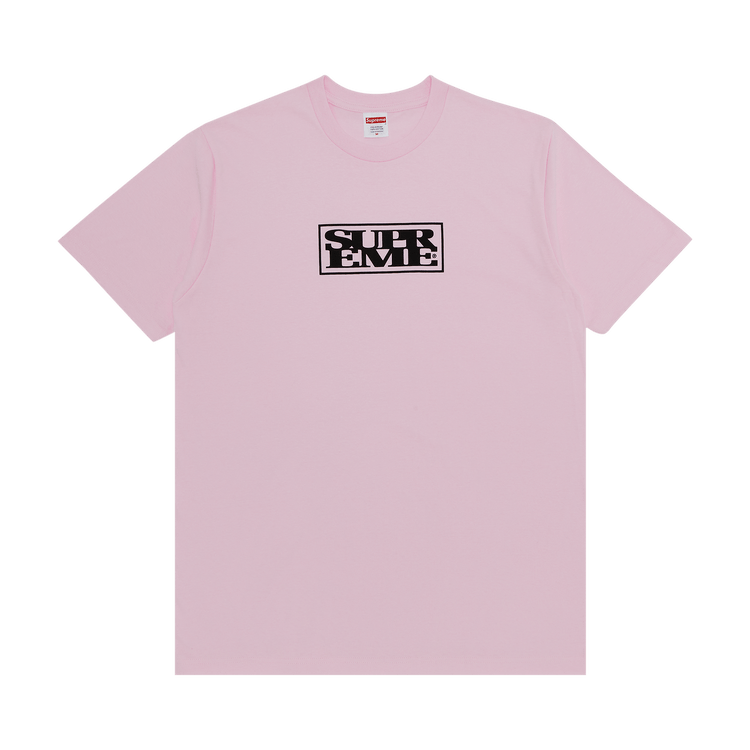 Supreme Connect Tee "Light Pink"