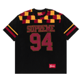 Supreme Patchwork Yoke Football Top "Black"