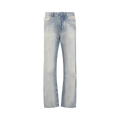 Amiri Quad Cuff Straight Jean "Antique Indigo"