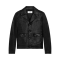 CELINE Straight Cut Blouson Jacket "Black"