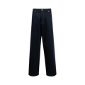Nahmias Waxed Wide Jeans "Light Wash"