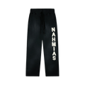 Nahmias Appliqué Baggy Sweatpants "Vintage Black"