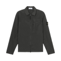 Stone Island Compass Badge Overshirt "Lead Grey"