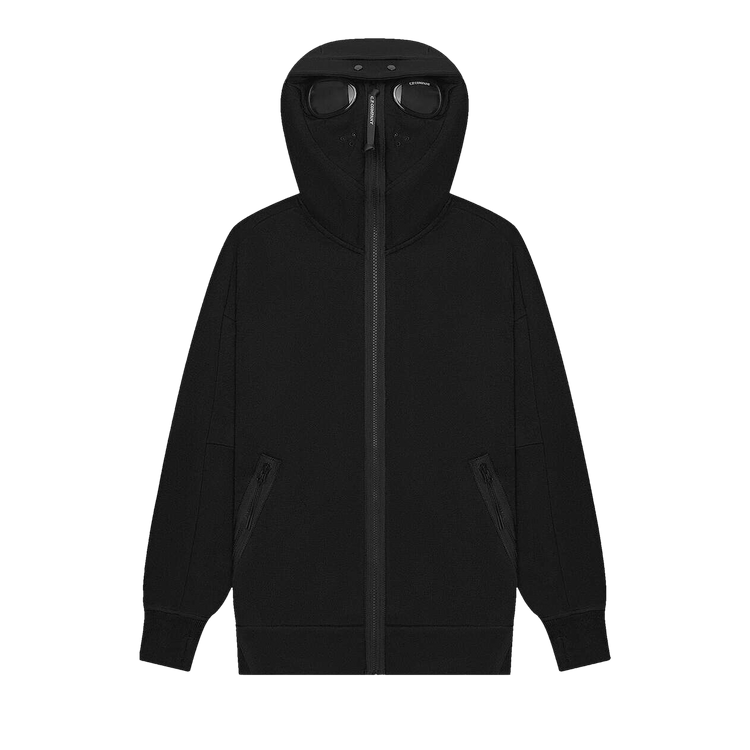 C.P. Company Goggle Zip Hoodie "Black"