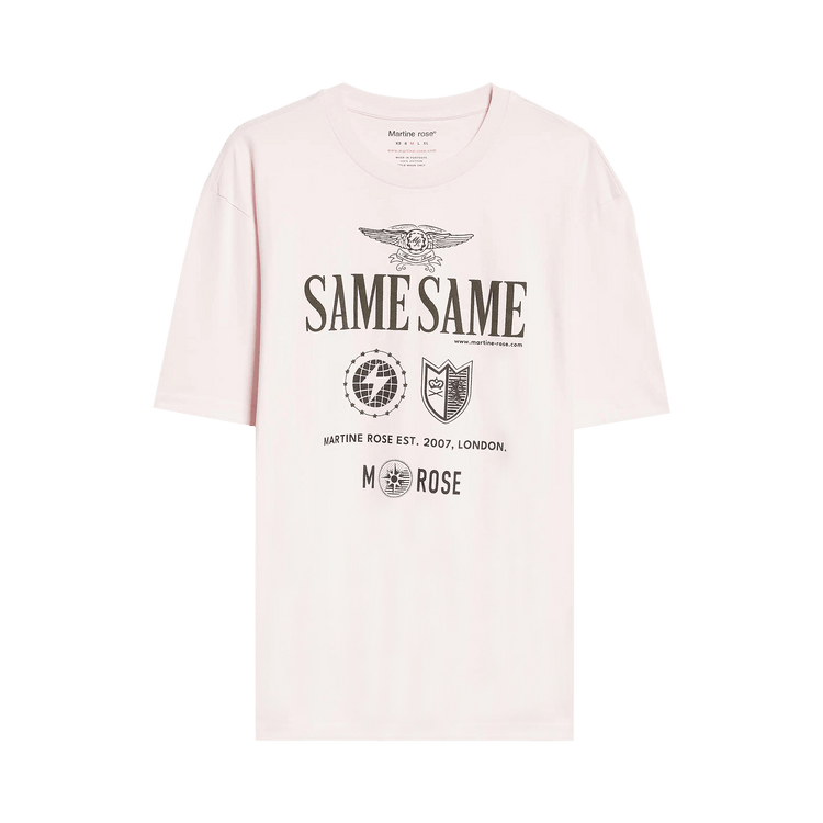 Martine Rose Classic T-Shirt "Pale Pink"