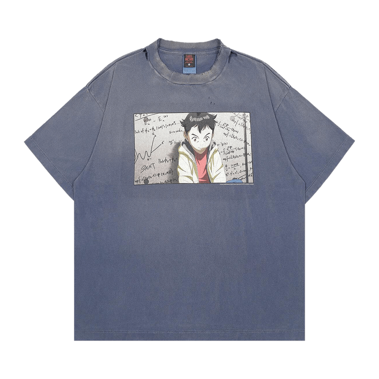 SAINT Mxxxxxx Pluto Short-Sleeve Tee "Navy"