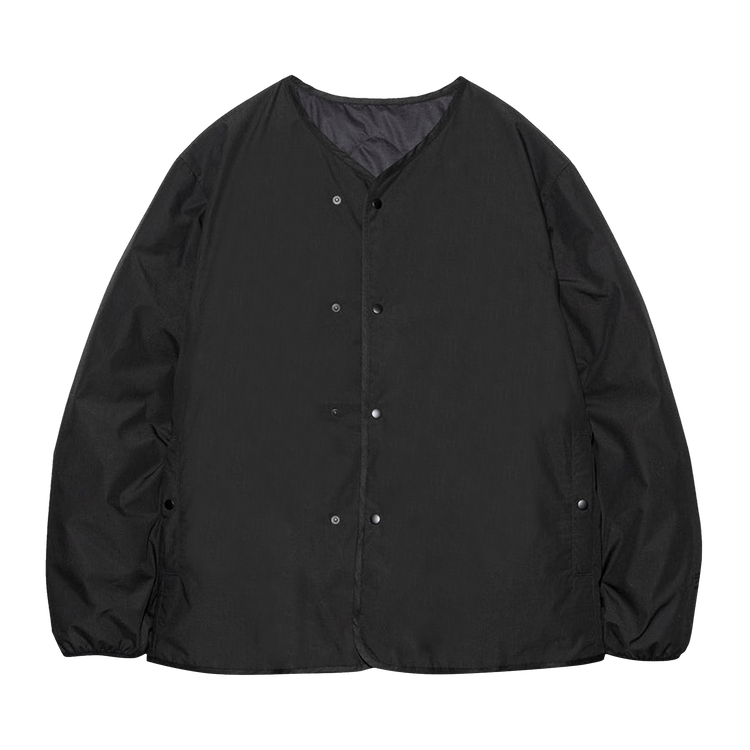 nanamica Reversible Down Cardigan "Charcoal"