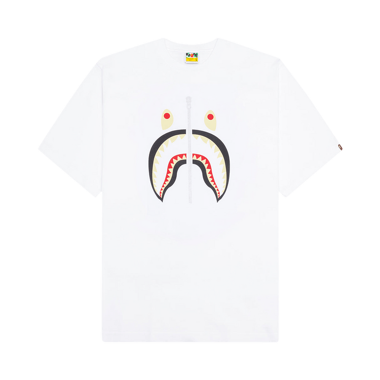 BAPE Shark Tee China "White"