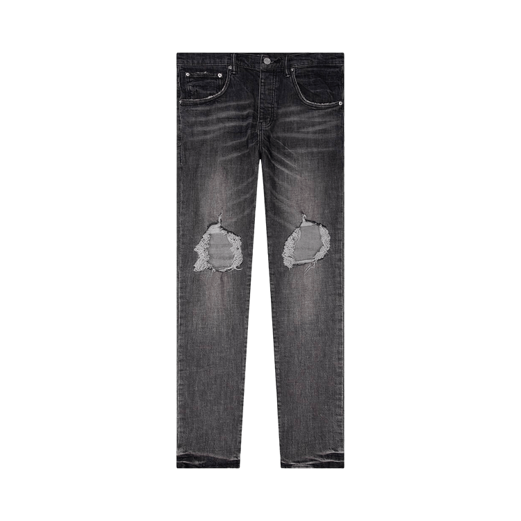 PURPLE BRAND Dirty Blowout Jeans "Grey"