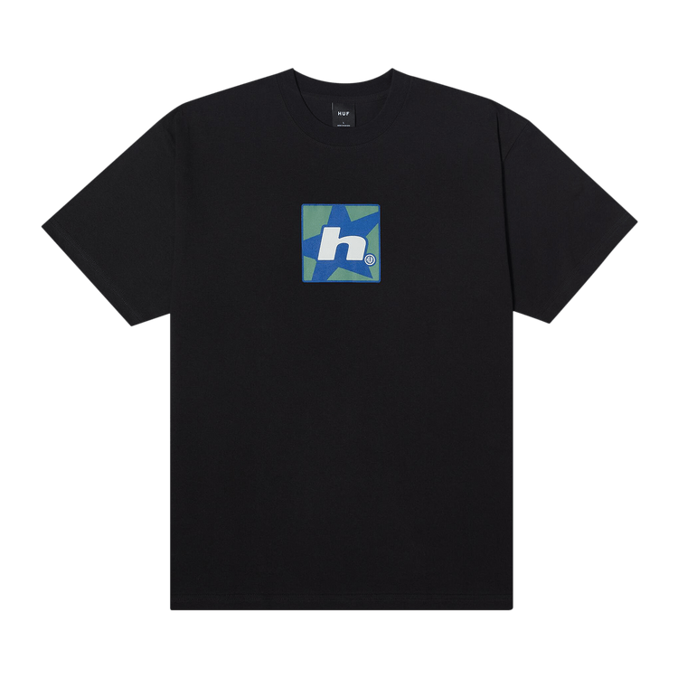 HUF H Star Short-Sleeve Tee "Black"