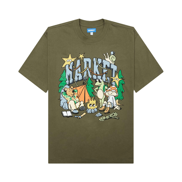 Market Backcountry Buds T-Shirt "Kelp"