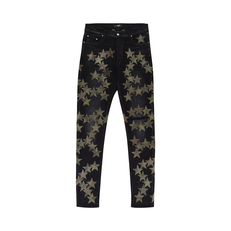 Amiri Chemist Camo Jean Skinny Jeans "Black"