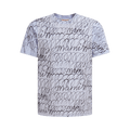Marni Scribble Motif T-Shirt "Illusion Blue"