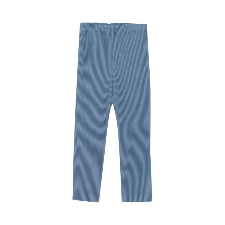 Homme Plissé Issey Miyake Tailored Pleats Pants "Blue/Grey"