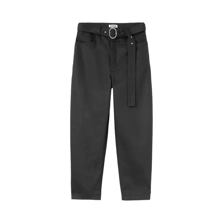 Jil Sander Detachable Belt Trousers "Black"