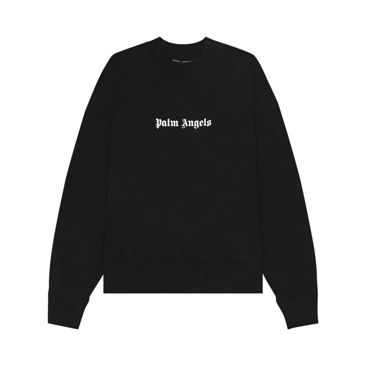 Palm Angels Classic Logo Crewneck "Black/White"