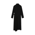 Y's Gauze Washer Right Gathered Dress 'Black'