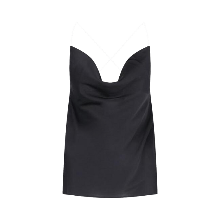 Y/Project Invisible Strap Slip Top "Evergreen/Black"
