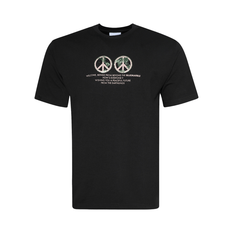 BLUEMARBLE Peace Corps T-Shirt "Jet Black/Matchstick Red"