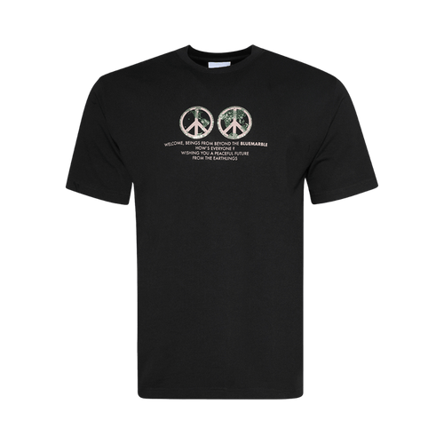 BLUEMARBLE Peace Corps T-Shirt "Jet Black/Matchstick Red"
