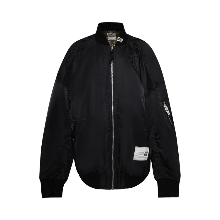 Maison Mihara Yasuhiro Huge Flight Jacket "Black"