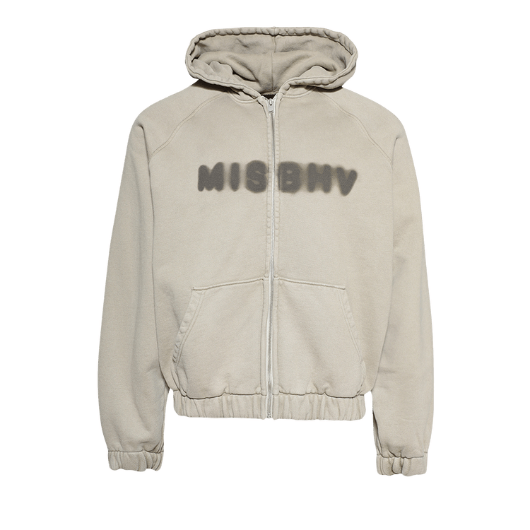 MISBHV Community Zipped Hoodie "Vintage Beige"