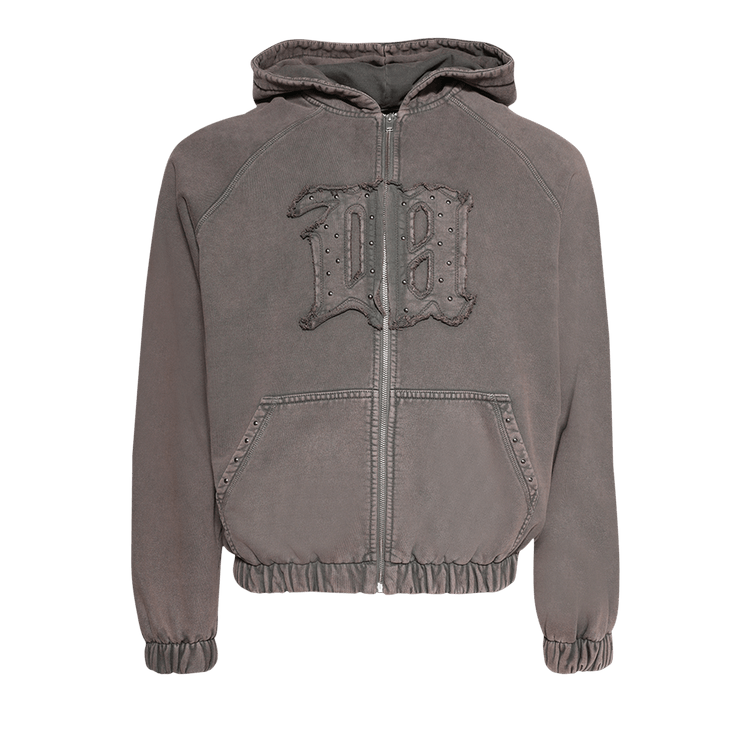 MISBHV Hobo Zipped Hoodie "Washed Brown"