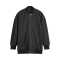 Rick Owens Jumbo Peter Flight Jacket "Black/Pearl"