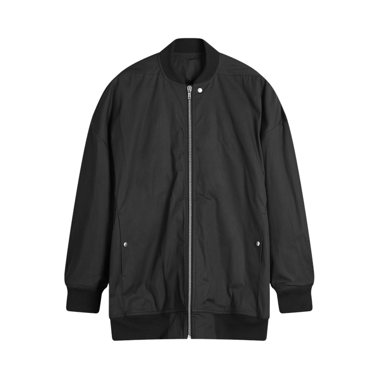Rick Owens Jumbo Peter Flight Jacket "Black/Pearl"