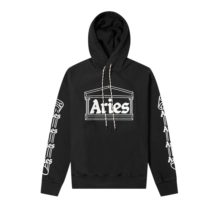 Aries x Arsenal Column Hoodie "Black"