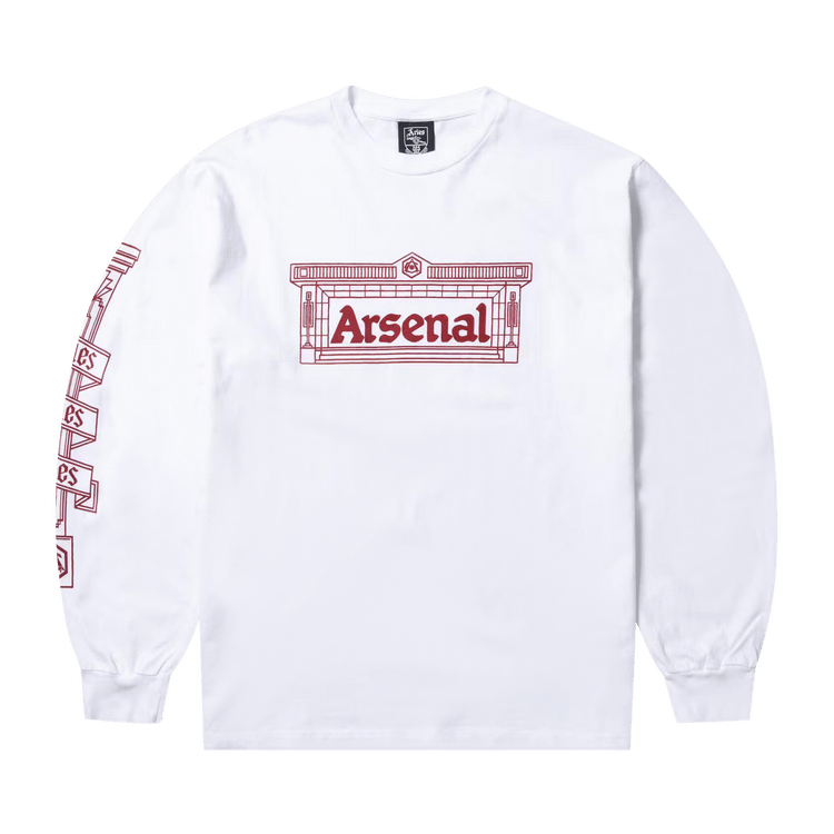 Aries x Arsenal J"Adoro Short-Sleeve Tee "White'