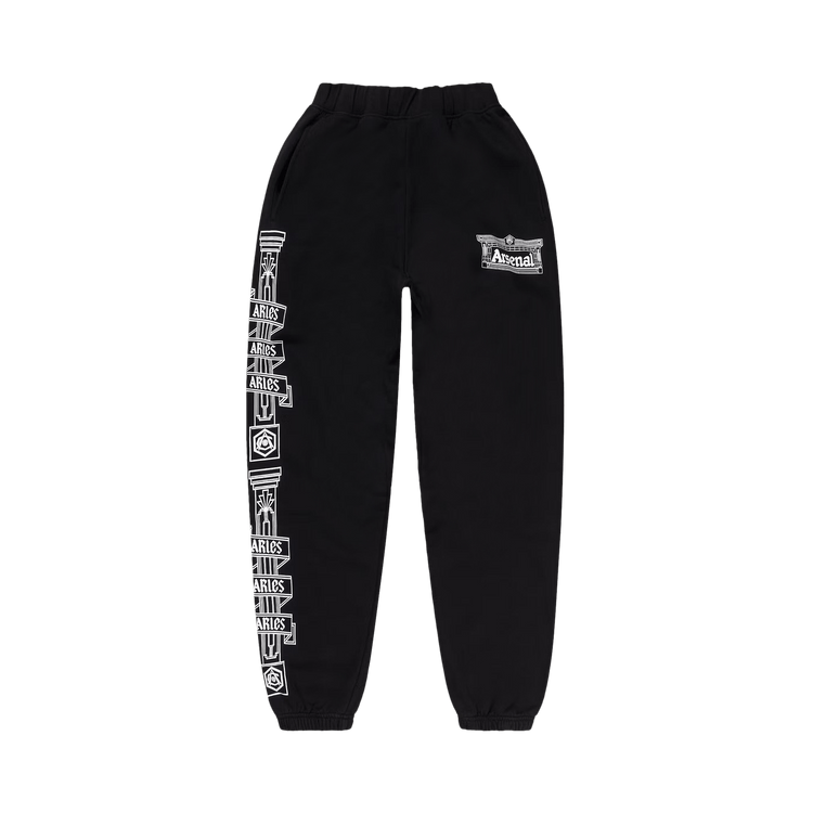 Aries x Arsenal Column Sweatpant "Black"