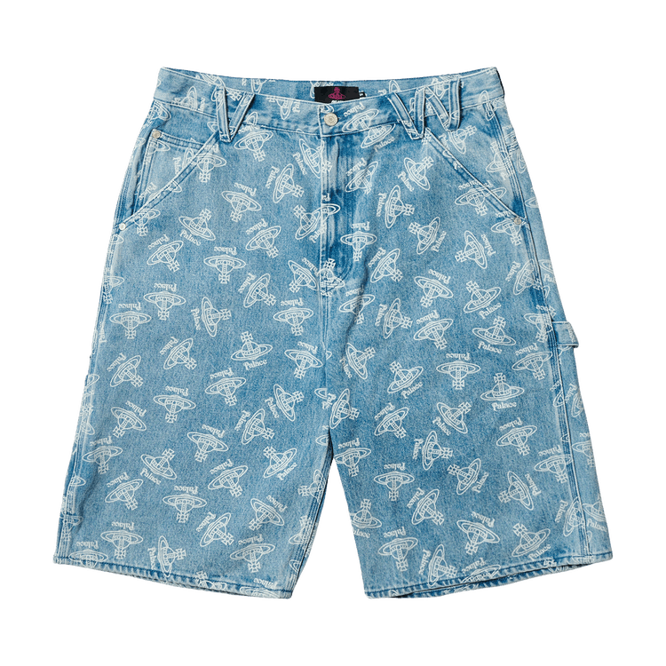 Palace x Vivienne Westwood Denim Short "Orb Stone Wash"