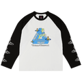 Palace x Vivienne Westwood Raglan Long-Sleeve "White/Black"