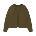 Fear of God Essentials Heavy Waffle Cardigan "Olive"