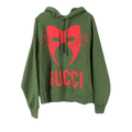 Gucci Manifesto Oversize Sweatshirt "Green"