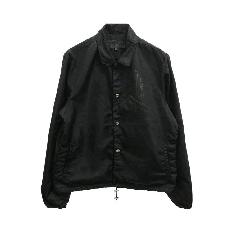 Chrome Hearts Nylon Riggins Coach Jacket "Black"