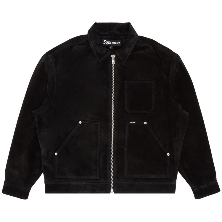 Supreme Suede Work Jacket "Black"