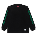 Supreme Old English Long-Sleeve Top "Black"