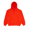 Supreme Satin Appliqué Hooded Sweatshirt "Bright Orange"