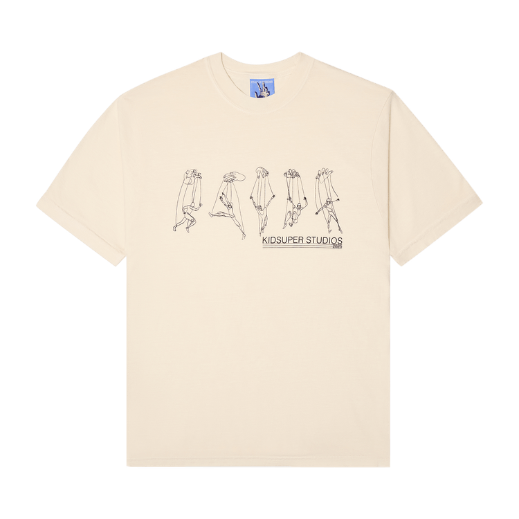 KidSuper String Puppet Tee "Cream"