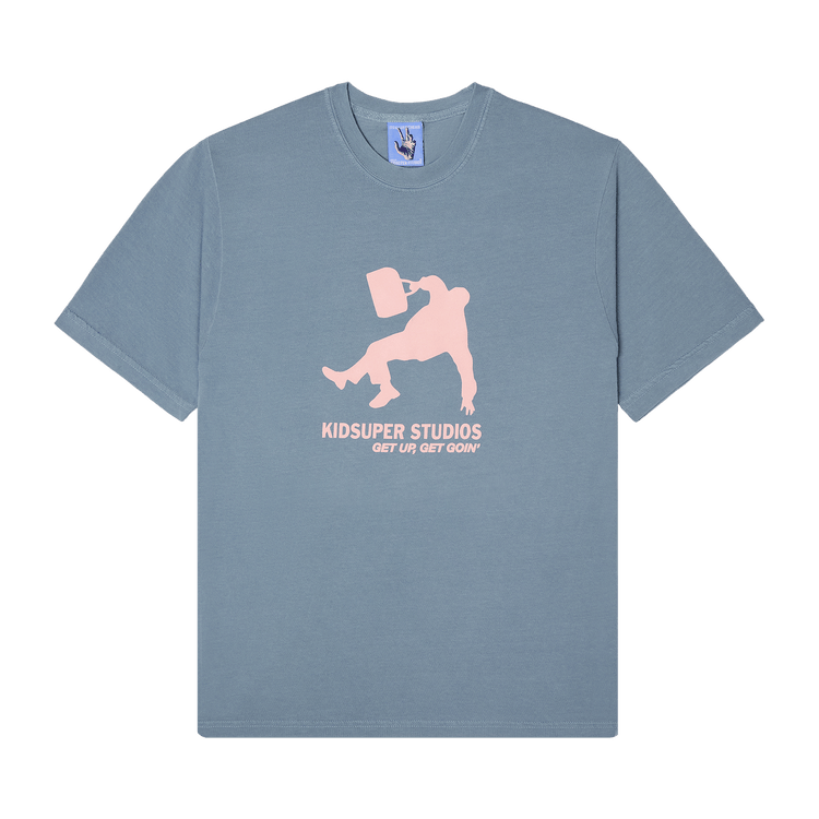 KidSuper Get Up Get Goin Tee "Slate"