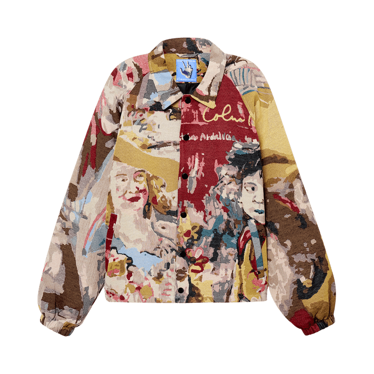 KidSuper Jaquard Painting Jacket "Multicolor"