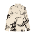KidSuper Trapeze Performer Button Up "Cream"