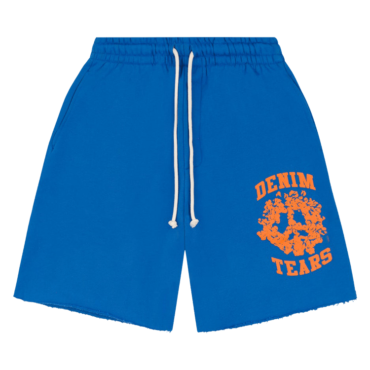 Denim University Sweat Shorts "Royal Blue"