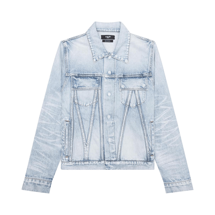 Amiri Japanese Selvedge Trucker "Perfect Indigo"