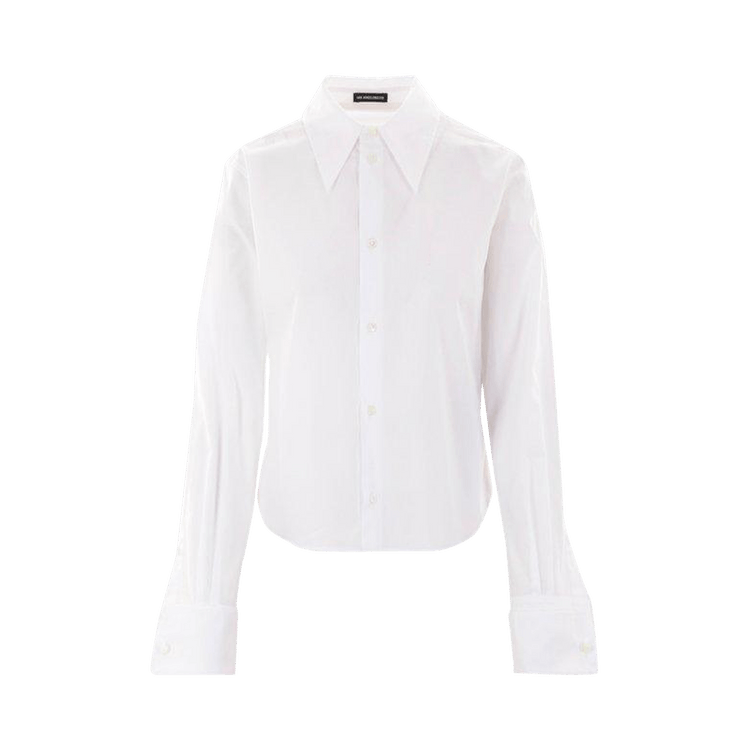 Ann Demeulemeester Kareena Fitted Cufflink Shirt "White"
