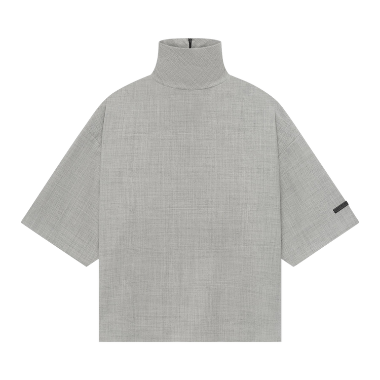 Fear of God High Neck Short-Sleeve Shirt "Paris Sky"